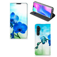 Xiaomi Mi Note 10 Lite Smart Cover Orchidee Blauw - Cadeau voor je Moeder