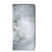 Bookcase Samsung Galaxy S22 Plus Painting Grey