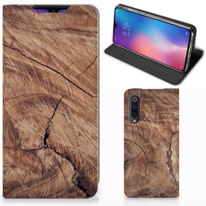 Xiaomi Mi 9 Book Wallet Case Tree Trunk