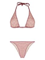 Missoni bikini en maille métallisée - Rose