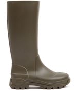 Maison Margiela bottes de pluie Tabi - Marron - thumbnail