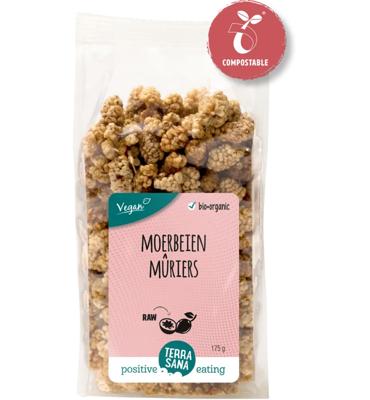 Terrasana Terrasana Raw Moerbei Bessen Wit Bio (175g) Terrasana Terrasana Raw Moerbei Bessen Wit Bio (175g)