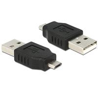 DELOCK Adapter USB micro-B male to USB 2.0 A-male