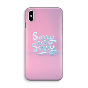 Sorry not sorry: iPhone X Tough Case