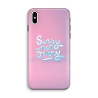 Sorry not sorry: iPhone X Tough Case - thumbnail