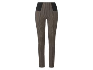 esmara Dames jegging (XL (48/50), Patroon zwart/beige)