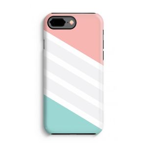 Strepen pastel: iPhone 8 Plus Tough Case