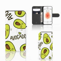 Apple iPhone 5 | 5s | SE Leuk Hoesje Avocado Singing