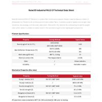 RAISE3D PMRA-1006 Industrial PA12 CF Filament PA12 1 stuk(s) - thumbnail