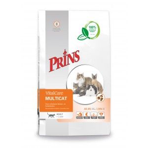 Prins VitalCare Multicat kattenvoer 4 kg