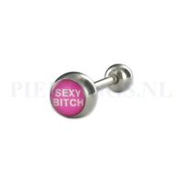 Tongpiercing logo Sexy Bitch - thumbnail