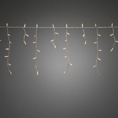 Konstsmide Konstsmide Lichtgordijn ijsregen Binnen/buiten 230 V/50 Hz 400 LED Barnsteen
