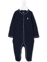 Ralph Lauren Kids pijama à logo brodé - Bleu - thumbnail