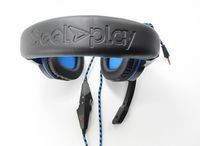 Steelplay HP41 Over Ear headset Gamen Kabel Stereo Zwart/blauw Volumeregeling, Microfoon uitschakelbaar (mute) - thumbnail