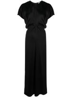 TOTEME robe longue Slouch Waist - Noir