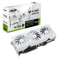 ASUS TUF Gaming TUF-RTX4070TIS-O16G-BTF-WHITE NVIDIA GeForce RTX 4070 Ti SUPER 16 GB GDDR6X - thumbnail