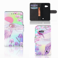 Microsoft Lumia 550 Telefoonhoesje met Pasjes Bird