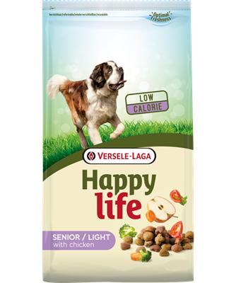 Happy Life Senior/Light hondenvoer 2 x 15 kg