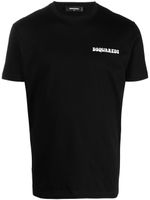 DSQUARED2 t-shirt en coton à logo imprimé - Noir - thumbnail