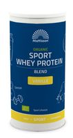 Organic sport whey protein blend vanille