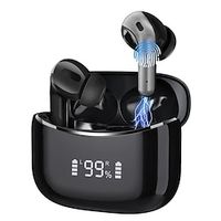 draadloze oordopjes ipx7 waterdichte koptelefoon touch control headset met led digitaal display oplaadetui in-ear koptelefoon voor iphone android smartphones miniinthebox