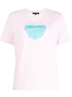 tout a coup t-shirt en coton à imprimé graphique - Rose