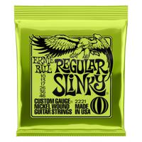 Ernie Ball 2221 Regular Slinky 010 - 046 snarenset voor elektrische gitaar