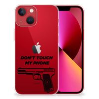 Apple iPhone 13 Silicone-hoesje Pistol DTMP - thumbnail