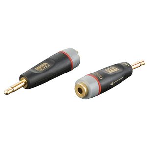 DAP Xcaliber XGA07 Mini jack male mono naar mini jack female stereo verloopplug