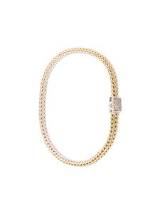 John Hardy bracelet réversible Classic Chain 5 mm en or jaune 18 ct