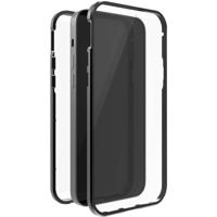 Black Rock 360° Glass Backcover Apple iPhone 12, iPhone 12 Pro Zwart, Transparant - thumbnail