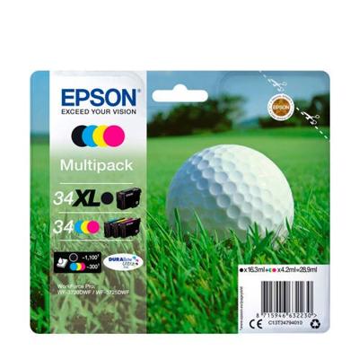 Epson Golf ball T3479 Origineel Zwart, Cyaan, Magenta, Geel 1 stuk(s)