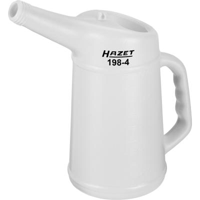 HAZET 198-4 maatbeker 1 l Hoge-Dichtheid Polyethyleen (HDPE)