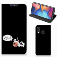 Samsung Galaxy A20e Magnet Case Cow