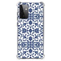 Samsung Galaxy A72 4G/5G Case Flower Blue