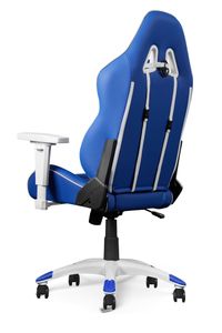 AKRacing California PC-gamestoel Gestoffeerde gevoerde zitting Blauw, Wit