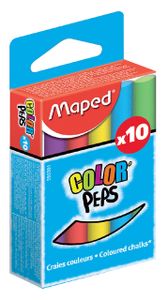 Schoolbordkrijt Maped Color&apos;Peps assorti stofvrij