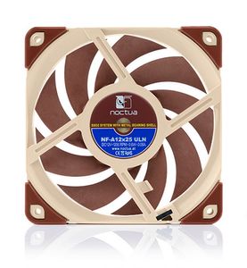 Noctua NF A12x25 ULN Computer behuizing Ventilator 12 cm Beige, Rood