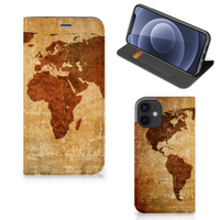 iPhone 12 Mini Book Cover Wereldkaart