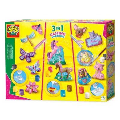 SES Gips Gieten en Schilderen 3in1 SES Gips Gieten en Schilderen 3in1