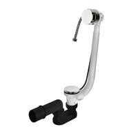 Hotbath Cobber Badafvoer met vulfunctie en overloop Glanzend Nikkel P033