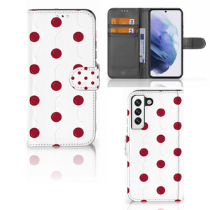 Samsung Galaxy S22 Book Cover Cherries