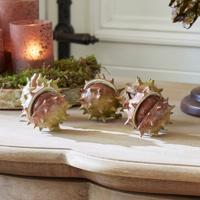 Decoratiekastanje set van 5 Léo