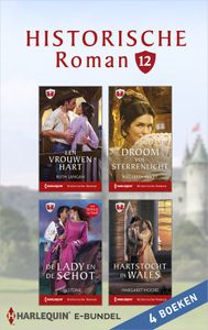 Historische roman e-bundel 12 - Ruth Langan, Elizabeth Bailey, Lyn Stone, Margaret Moore - ebook