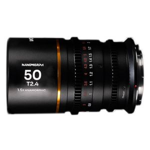 Laowa 50mm T2.4 1.5X S35 Nanomorph Cine Amber Fujifilm X-mount objectief