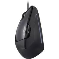 Perixx Perimice-513L Ergonomische muis USB Optisch Zwart 5 Toetsen 2000 dpi Ergonomisch - thumbnail