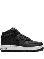 Nike x Stussy baskets mi-montantes Air Force 1 - Noir - thumbnail