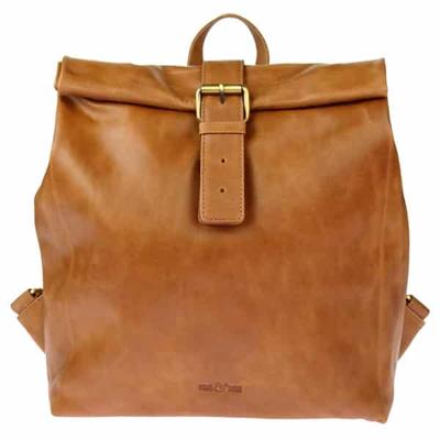 Rugzak Lunchtas Vintage Rundleder (32 x 29 x 12 cm) Rugzak Lunchtas Vintage Rundleder (32 x 29 x 12 cm)