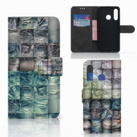 Wallet Case met Pasjes Huawei P30 Lite (2020) Spijkerbroeken