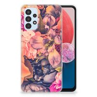 Samsung Galaxy A13 4G TPU Case Bosje Bloemen - thumbnail